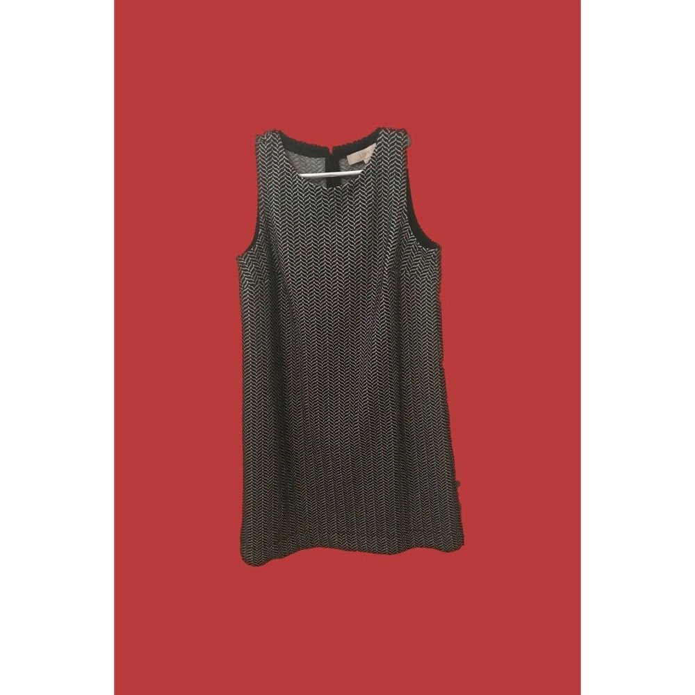 Ann Taylor Loft Harringbone Dress Size 6-